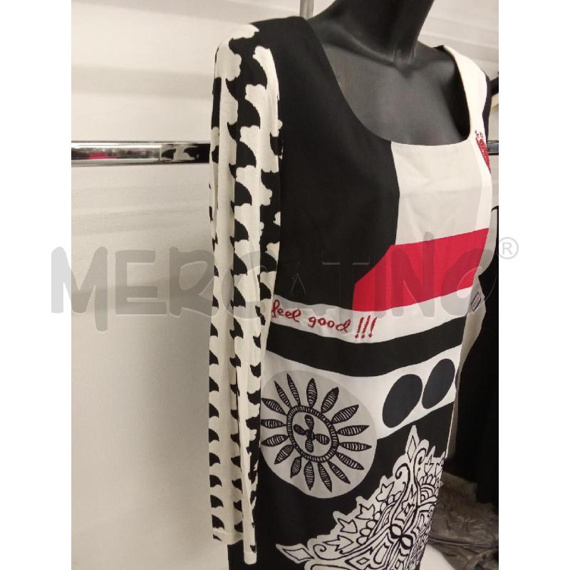 VESTITO DONNA FANTASI NERO DISUGUAL | Mercatino dell'Usato San giorgio del sannio 3