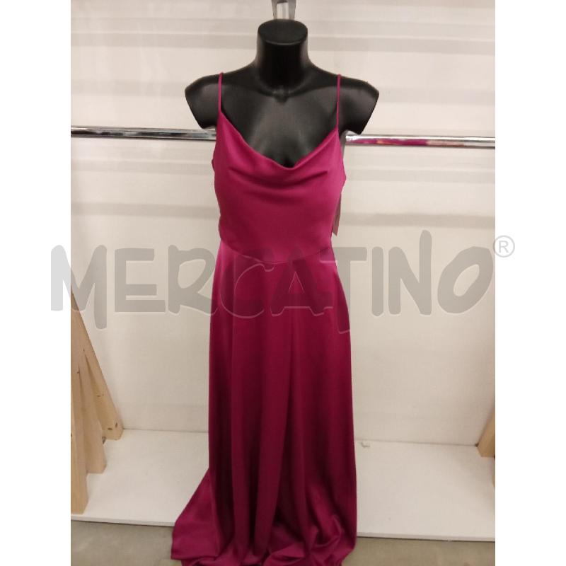 VESTITO DONNA FUCSIA SPALLINE PINC BOOM SPACCO LATERALE | Mercatino dell'Usato San giorgio del sannio 1