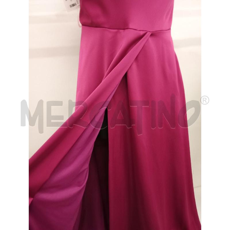 VESTITO DONNA FUCSIA SPALLINE PINC BOOM SPACCO LATERALE | Mercatino dell'Usato San giorgio del sannio 3