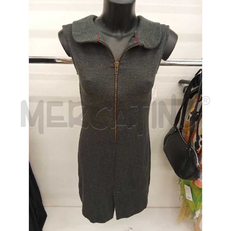 VESTITO DONNA GRIGIO CON CERNIERA TOMMY HILFIGER | Mercatino dell'Usato San giorgio del sannio 1