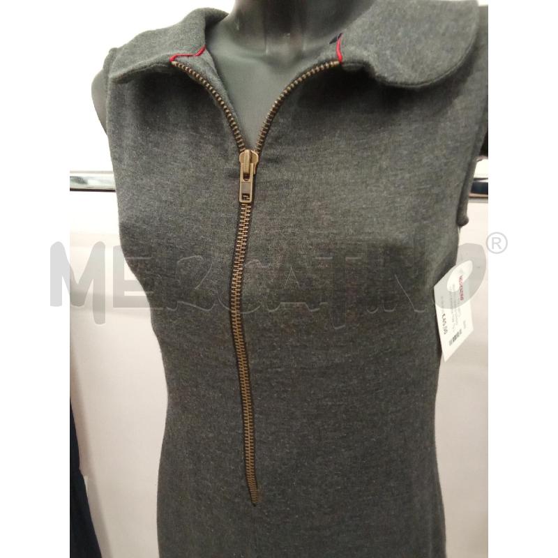 VESTITO DONNA GRIGIO CON CERNIERA TOMMY HILFIGER | Mercatino dell'Usato San giorgio del sannio 2