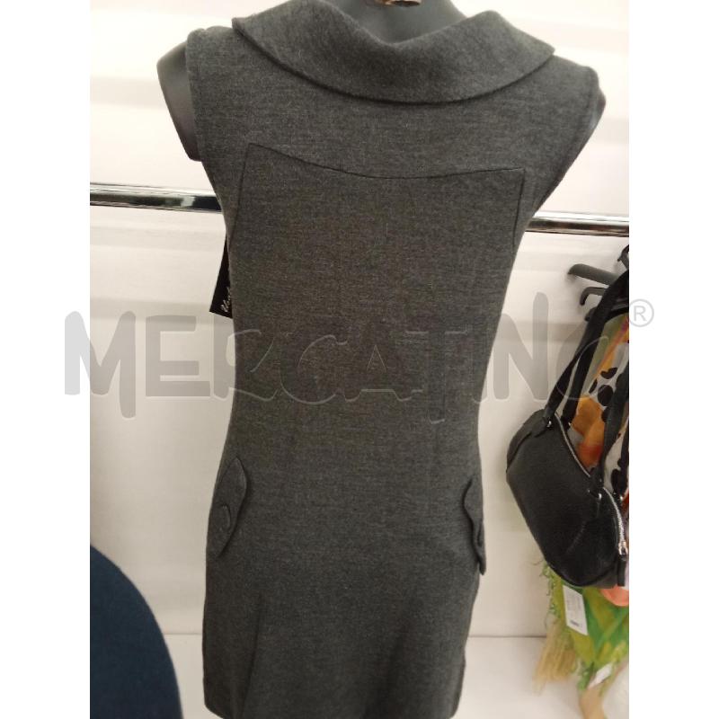 VESTITO DONNA GRIGIO CON CERNIERA TOMMY HILFIGER | Mercatino dell'Usato San giorgio del sannio 3