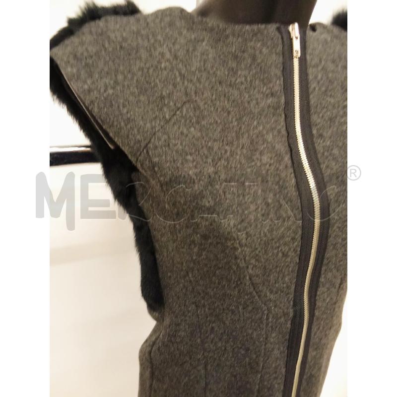 VESTITO DONNA GRIGIO STELLA MCCARTNEY DET.PELLICCIA SINTETICA | Mercatino dell'Usato San giorgio del sannio 4