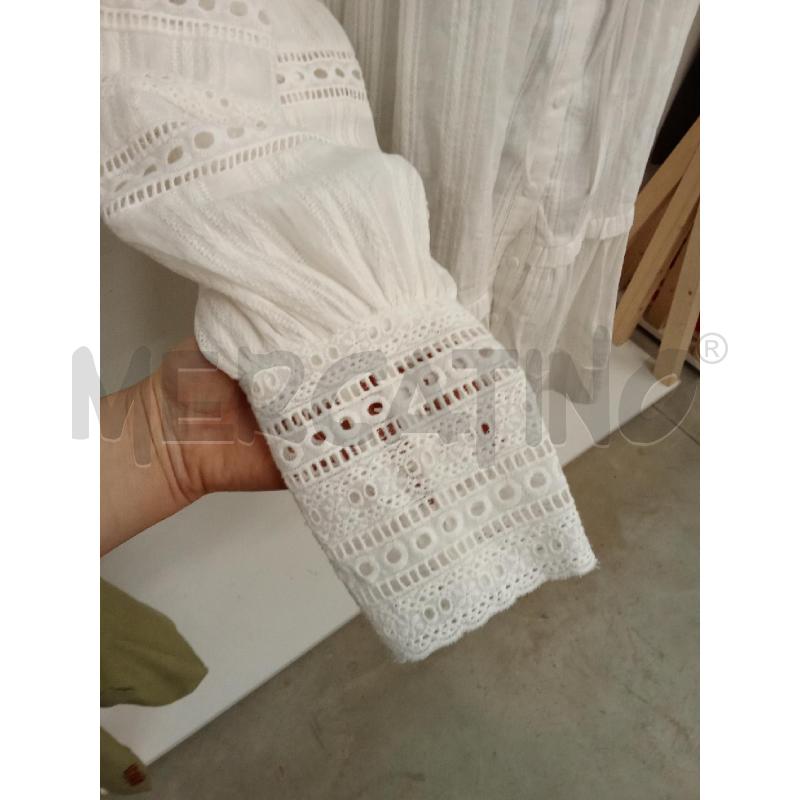 VESTITO DONNA LARGO BIANCO TREDICI | Mercatino dell'Usato San giorgio del sannio 4