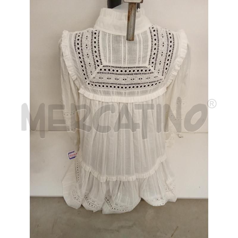 VESTITO DONNA LARGO BIANCO TREDICI | Mercatino dell'Usato San giorgio del sannio 5