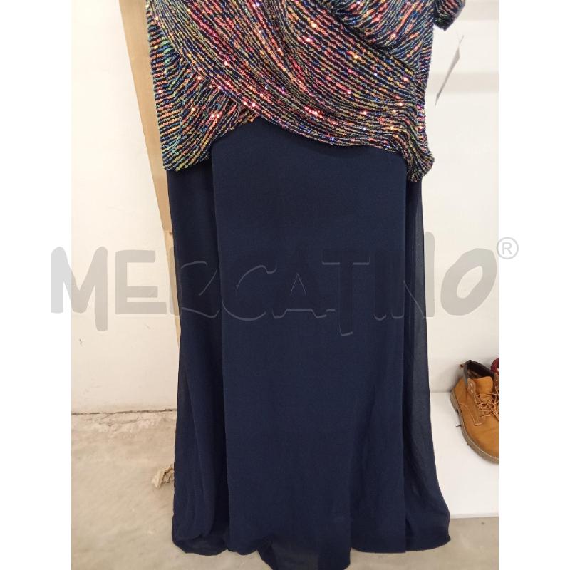 VESTITO DONNA LUNGO BLU TOP PAIETTE SHEIN | Mercatino dell'Usato San giorgio del sannio 2