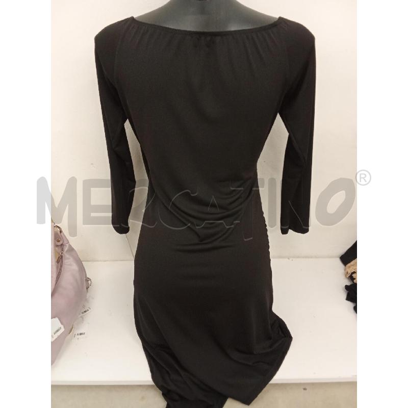VESTITO DONNA LUNGO NERO FRUSCICO | Mercatino dell'Usato San giorgio del sannio 4