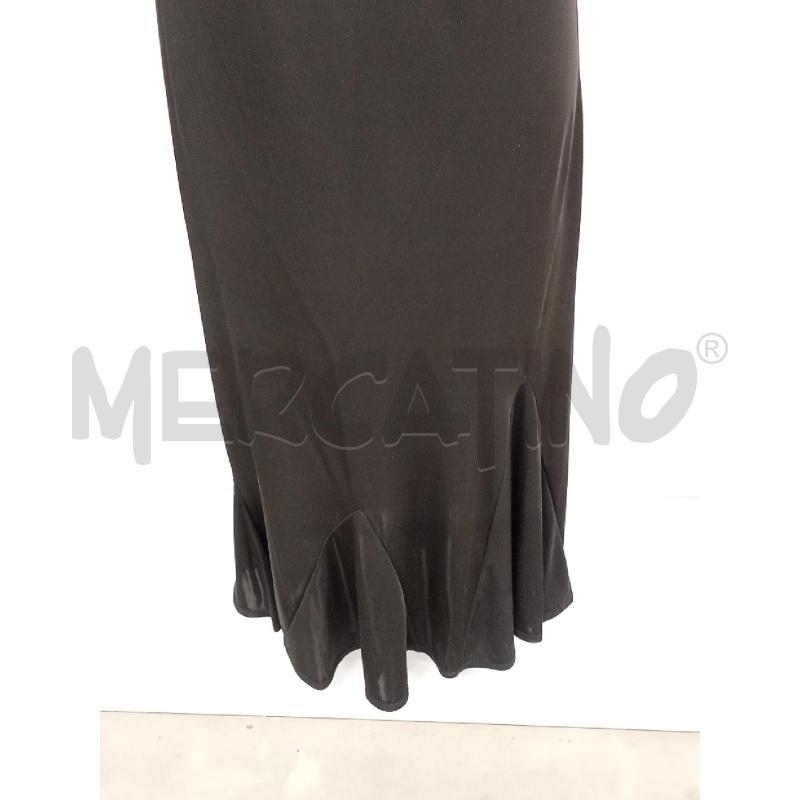 VESTITO DONNA LUNGO NERO INS. VELO MADE IN ITALY | Mercatino dell'Usato San giorgio del sannio 4