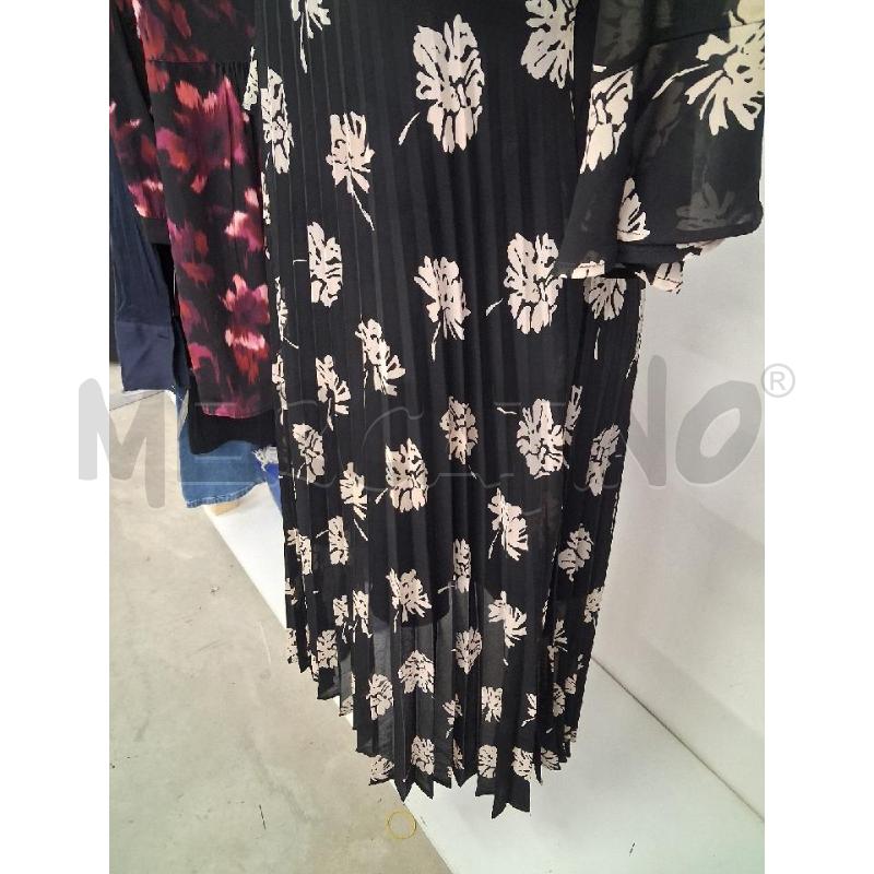 VESTITO DONNA NERO FLORELE BEIGE MAQUEDA  | Mercatino dell'Usato San giorgio del sannio 3
