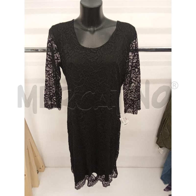 VESTITO DONNA NERO IN PIZZO LA DONNA | Mercatino dell'Usato San giorgio del sannio 1