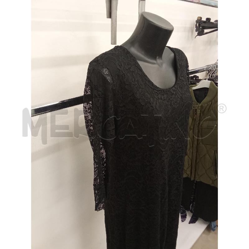 VESTITO DONNA NERO IN PIZZO LA DONNA | Mercatino dell'Usato San giorgio del sannio 2
