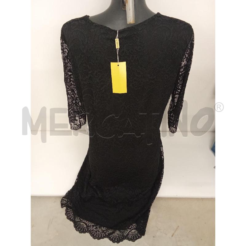 VESTITO DONNA NERO IN PIZZO LA DONNA | Mercatino dell'Usato San giorgio del sannio 3