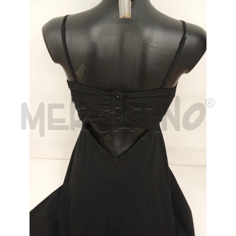 VESTITO DONNA NERO KOCCA BALZE CORPETTO GONNA VELATA | Mercatino dell'Usato San giorgio del sannio 3