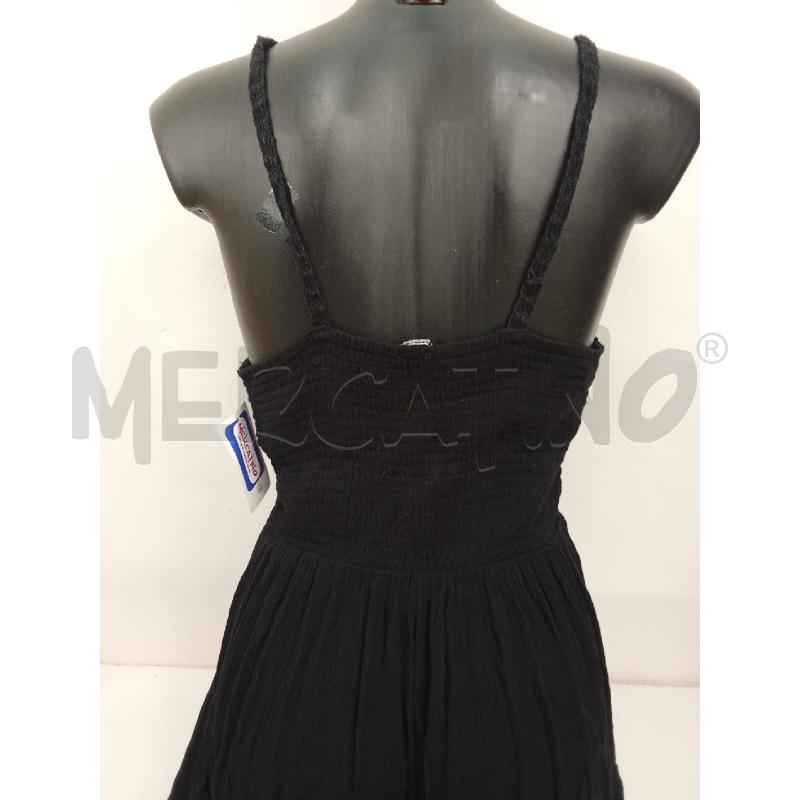 VESTITO DONNA NERO LUNGO FILO CALZEDONIA | Mercatino dell'Usato San giorgio del sannio 3