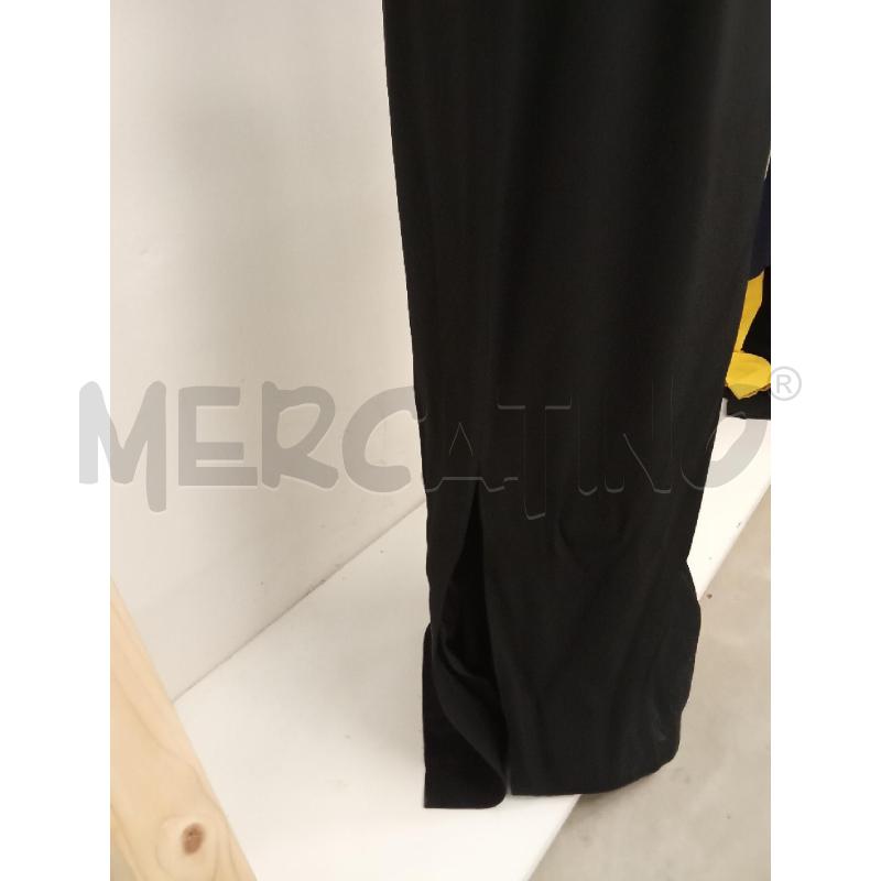VESTITO DONNA NERO LUNGO LEXIA COLL. FIORI PAILLETES  | Mercatino dell'Usato San giorgio del sannio 3