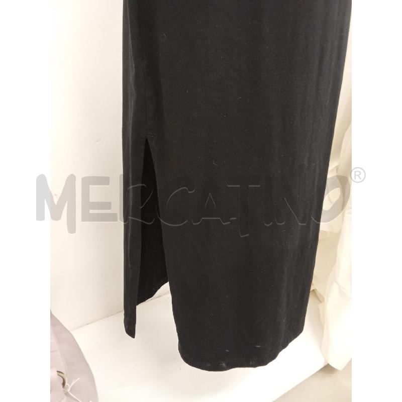 VESTITO DONNA NERO LUNGO SPACCO ARMANI | Mercatino dell'Usato San giorgio del sannio 3