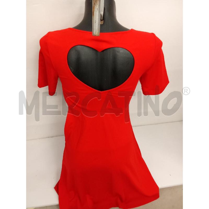 VESTITO DONNA ROSSO MOSCHINO | Mercatino dell'Usato San giorgio del sannio 2