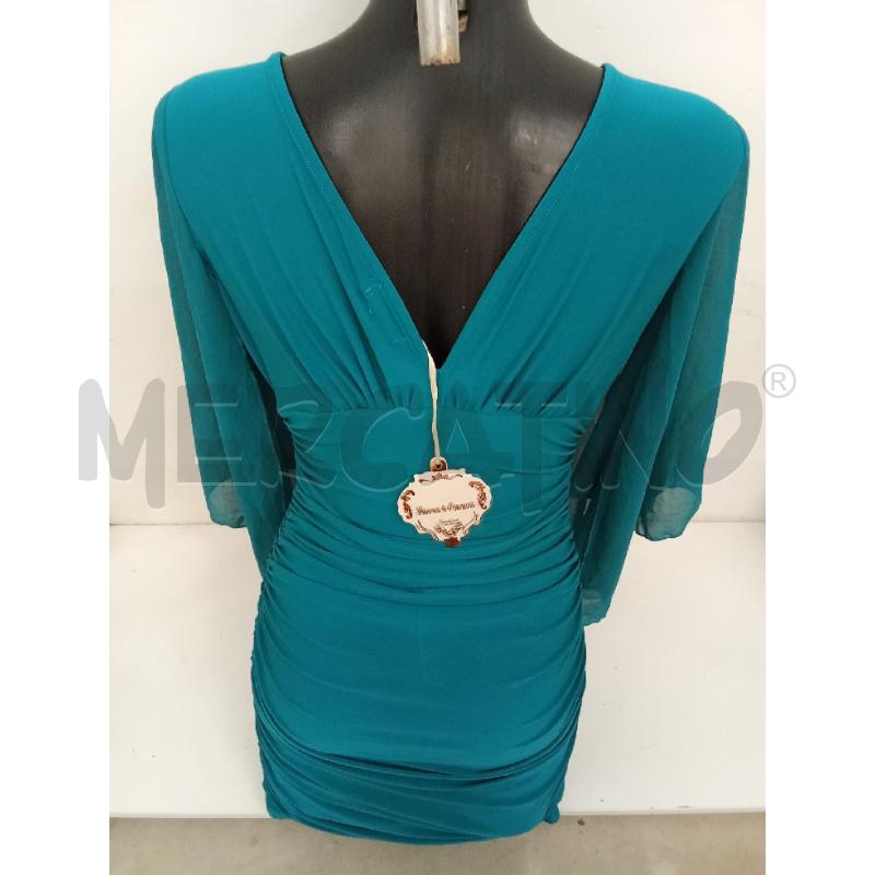 VESTITO DONNA VERDE INS.STRASS LUCAS EMMA | Mercatino dell'Usato San giorgio del sannio 3