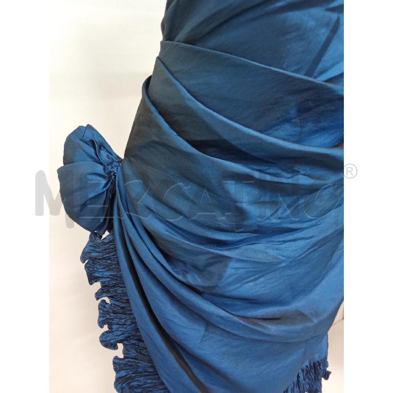 VESTITO DONNA VERDE PETROLIO ETOIE | Mercatino dell'Usato San giorgio del sannio 2