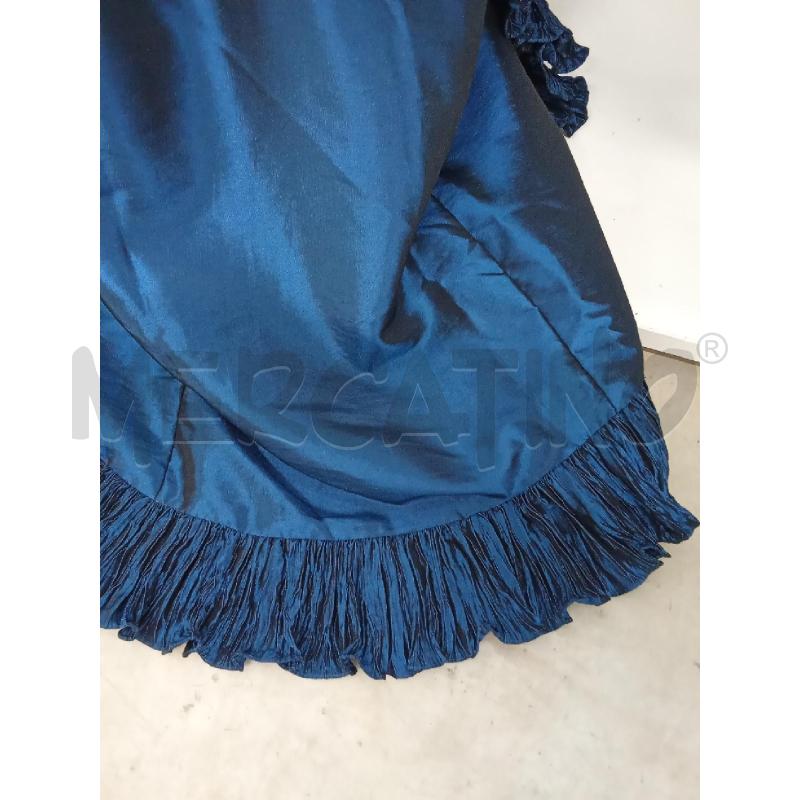 VESTITO DONNA VERDE PETROLIO ETOIE | Mercatino dell'Usato San giorgio del sannio 4