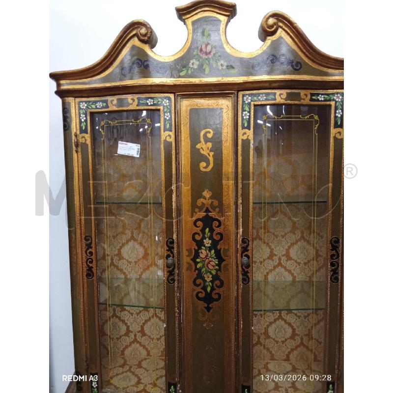 VETRINETTA STILE VENEZIANO BAROCCO FIORI  | Mercatino dell'Usato San giorgio del sannio 3
