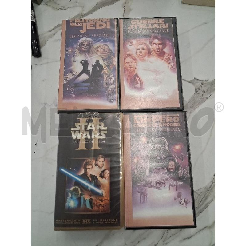 VHS STAR WARS PZ 4  | Mercatino dell'Usato San giorgio del sannio 1