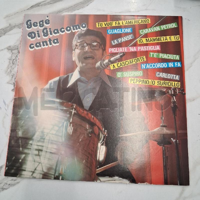VINILE GEGE DI GIACOMO CANTA | Mercatino dell'Usato San giorgio del sannio 1