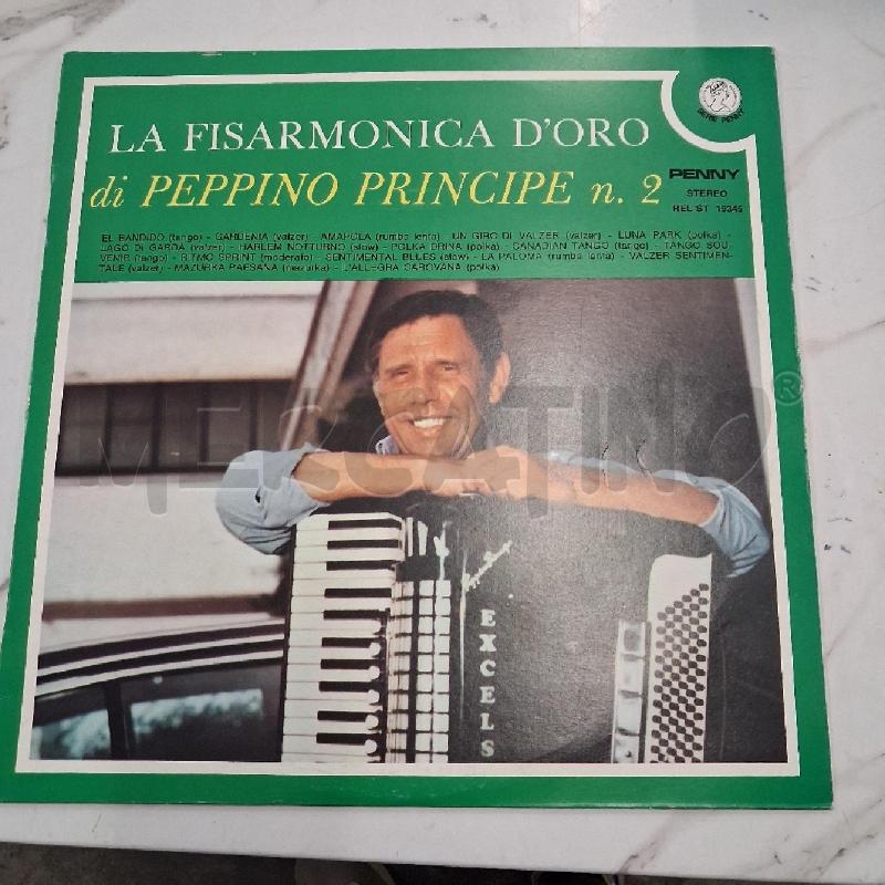 VINILE LA FISARMONICA D'ORO DI PEPPINO PRINCIPE | Mercatino dell'Usato San giorgio del sannio 1