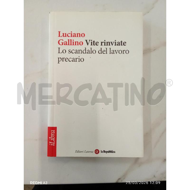 VITE RINVIATE LO SCANDALO DEL LAVORO PRECARIO  | Mercatino dell'Usato San giorgio del sannio 1