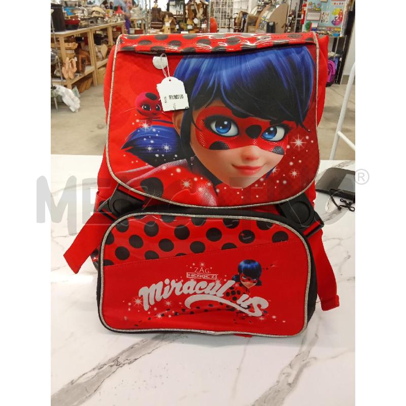 ZAINO BAMBINA MIRACULOUS LADY BUG  | Mercatino dell'Usato San giorgio del sannio 1