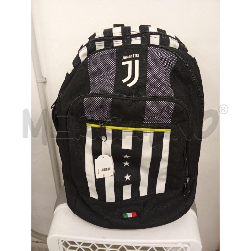 ZAINO BAMBINO NERO BIANCO JUVE  | Mercatino dell'Usato San giorgio del sannio 1