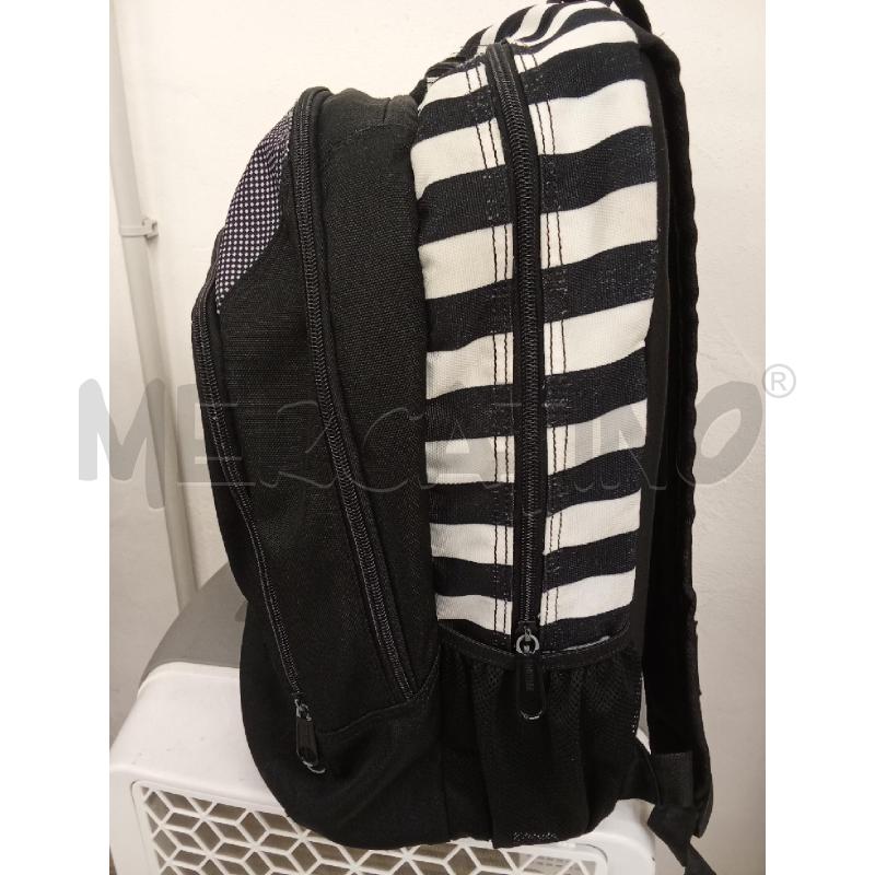 ZAINO BAMBINO NERO BIANCO JUVE  | Mercatino dell'Usato San giorgio del sannio 2