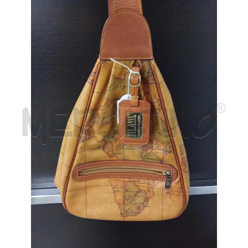ZAINO DONNA BEIGE MARRONE PRIMA CLASSE FORMA ALLUNGATA  | Mercatino dell'Usato San giorgio del sannio 1