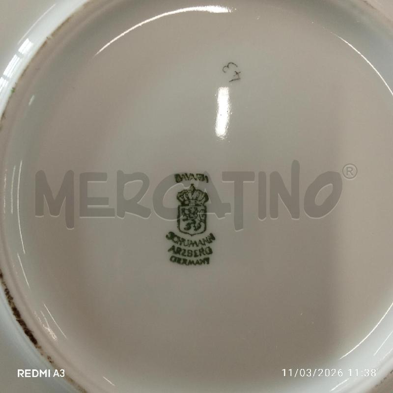 ZUPPIERA PORCELLANA FIORI BAVARIA  | Mercatino dell'Usato San giorgio del sannio 5