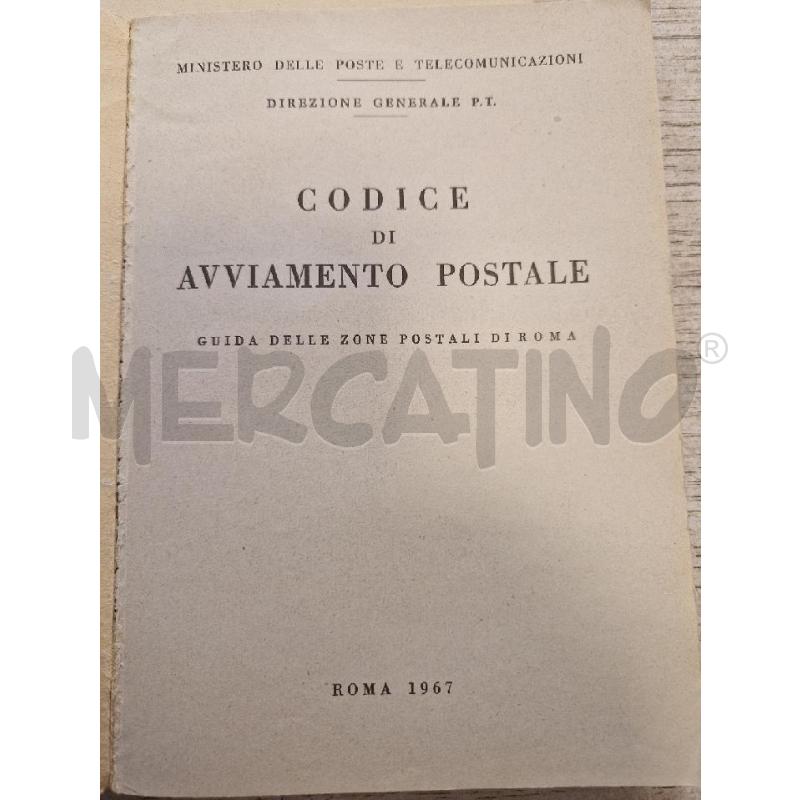 4 LIBRETTI CODICI AVVIAMENTO POSTALE | Mercatino dell'Usato Bologna 2