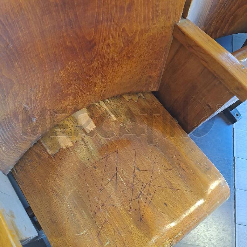  4 SEDUTE AULA MAGNA ACHITETTURA VALLE GIULIA  | Mercatino dell'Usato Bologna 3