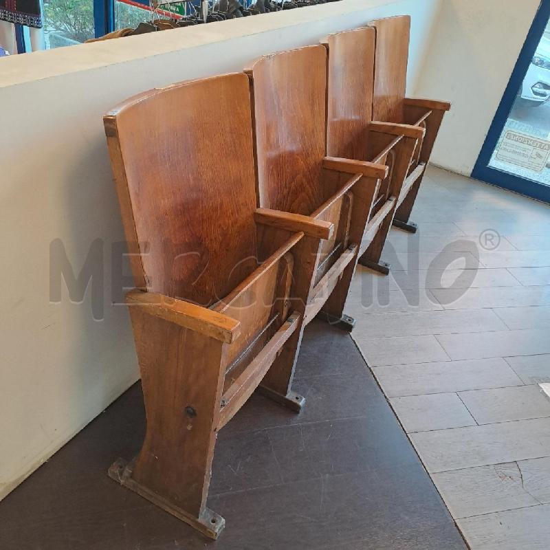  4 SEDUTE AULA MAGNA ACHITETTURA VALLE GIULIA  | Mercatino dell'Usato Bologna 4