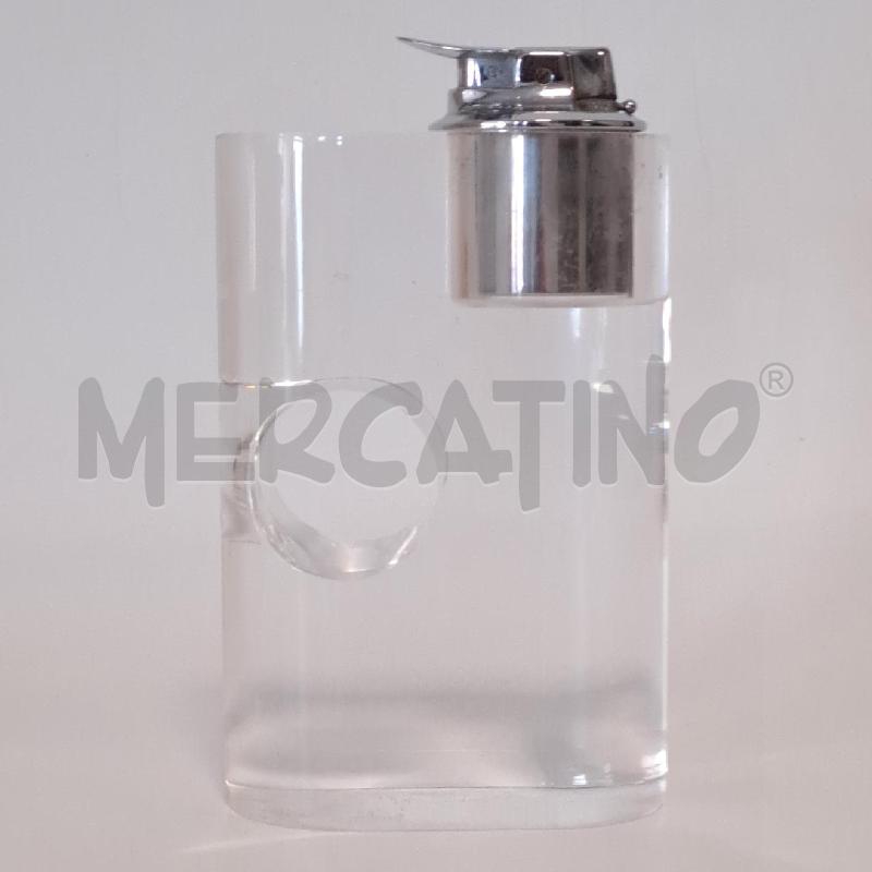 ACCENDINO DA TAVOLO GUZZINI PLEXIGLASS | Mercatino dell'Usato Bologna 1