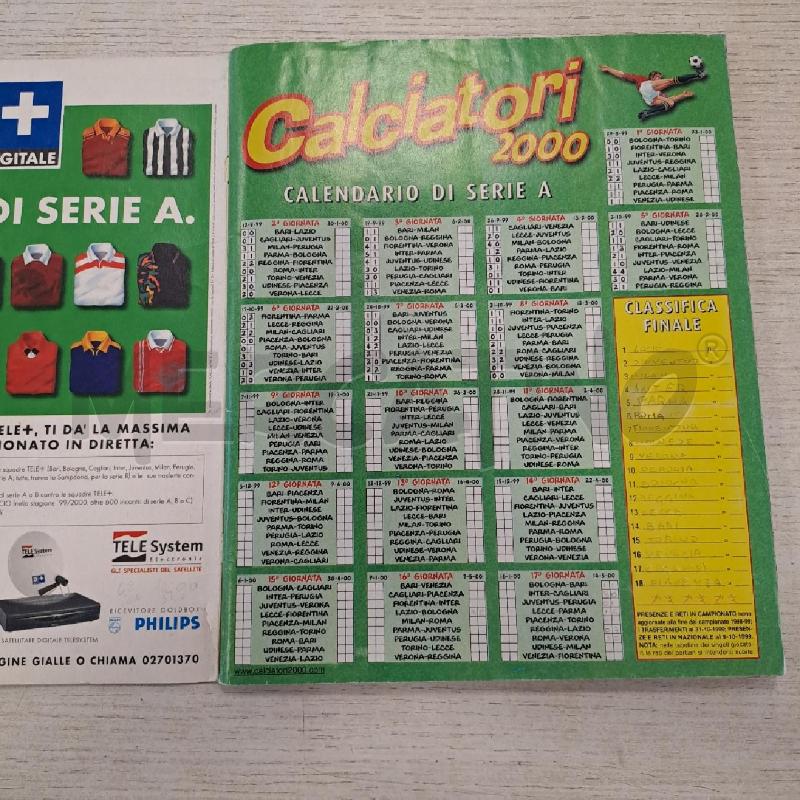 ALBUM FIGURINE CALCIATORI 2000 | Mercatino dell'Usato Bologna 2