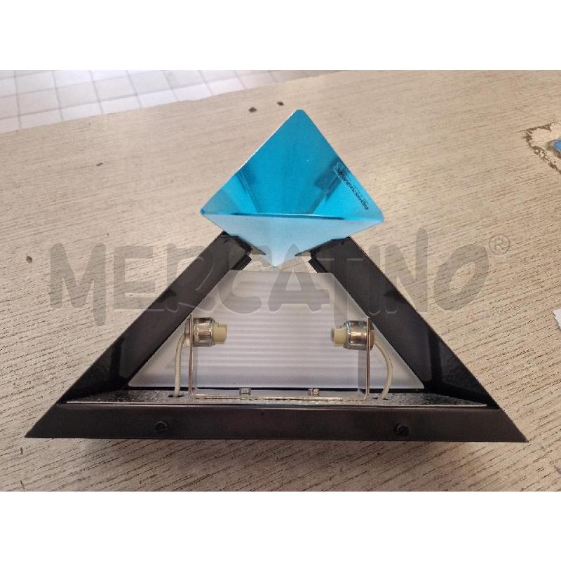 APPLIQUE MURANO MAZZEGA PRISMA AZZURRO | Mercatino dell'Usato Bologna 4