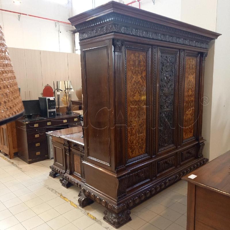 ARMADIO IN STILE 3 ANTE + 3 CASSETTI | Mercatino dell'Usato Bologna 1