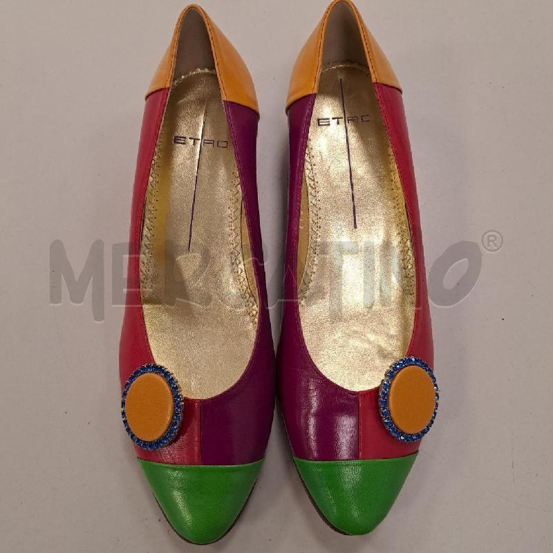 BALLERINA ETRO VERDE ROSSO VIOLETTO OCRA | Mercatino dell'Usato Bologna 1