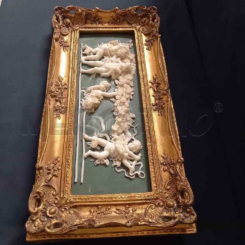 BASSORILIEVO PUTTI RESINA | Mercatino dell'Usato Bologna 2