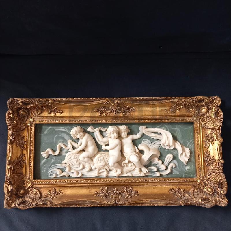 BASSORILIEVO PUTTI RESINA | Mercatino dell'Usato Bologna 1