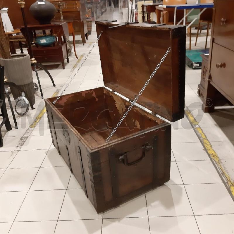 BAULE LEGNO VECCHIO | Mercatino dell'Usato Bologna 4