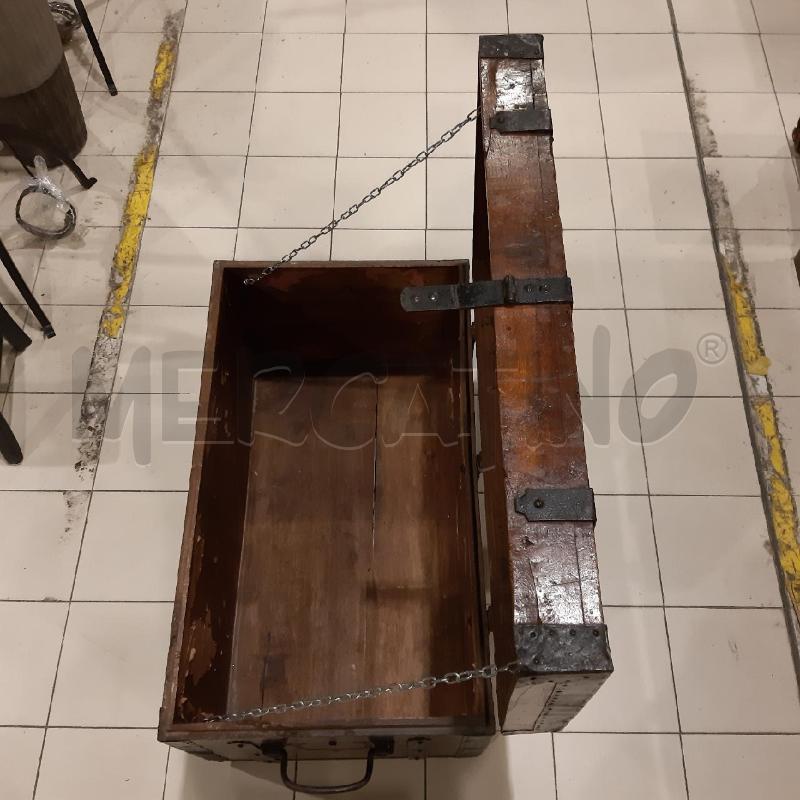 BAULE LEGNO VECCHIO | Mercatino dell'Usato Bologna 5