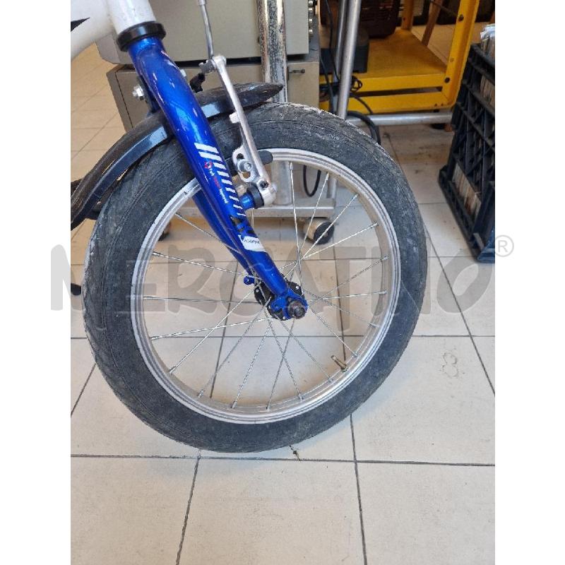 BICICLETTINA BAMBINO GHIRONI BLU NERA BIANCA | Mercatino dell'Usato Bologna 3