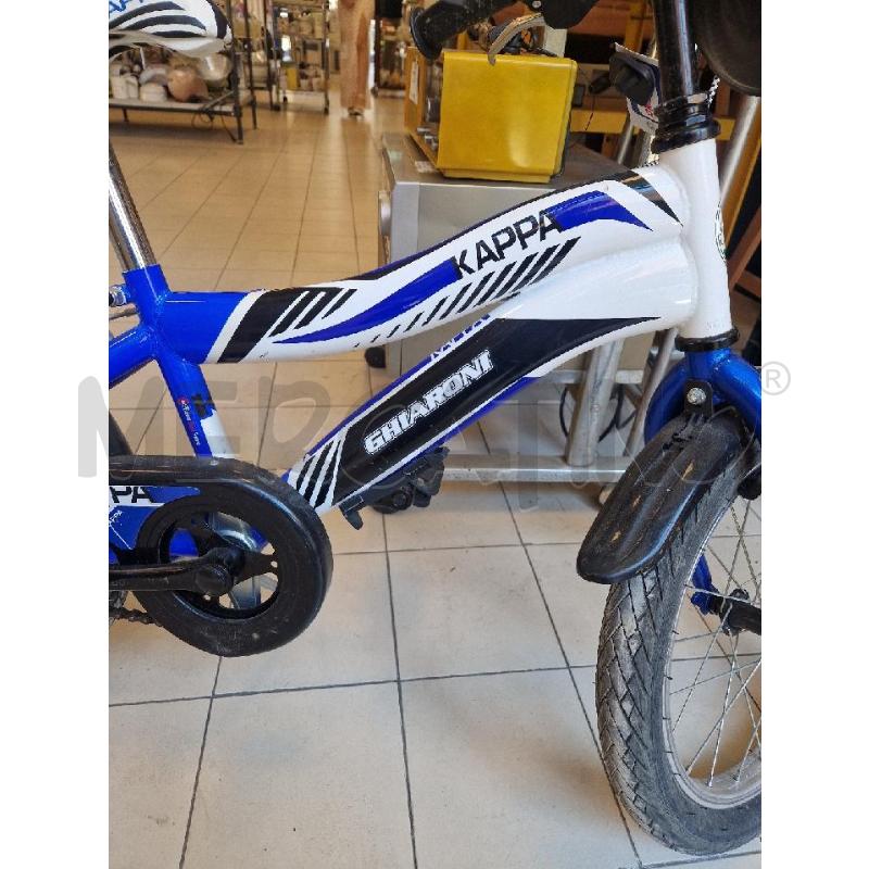 BICICLETTINA BAMBINO GHIRONI BLU NERA BIANCA | Mercatino dell'Usato Bologna 4