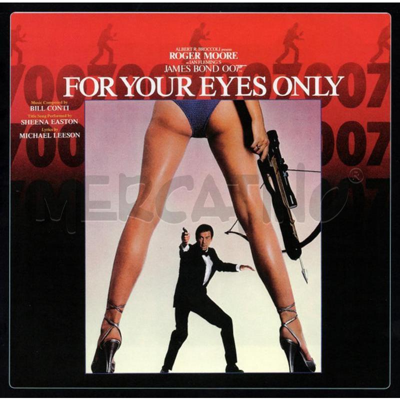 BILL CONTI - FOR YOUR EYES ONLY (ORIGINAL MOTION P | Mercatino dell'Usato Bologna 1