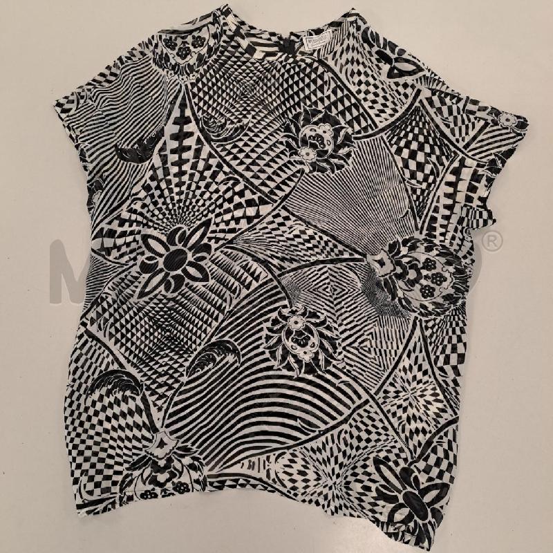 BLUSA DONNA VERSUS VERSACE BIANCA E NERA | Mercatino dell'Usato Bologna 1